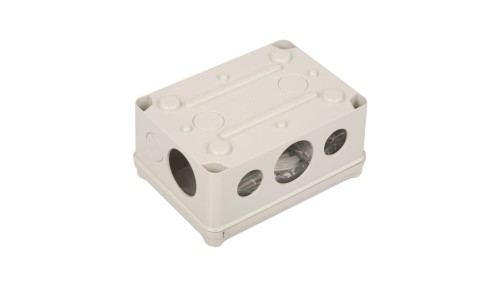 Puszka natynkowa LIGHT 162x116x76 6xM25 4xM40 IP66/67 szara EV-161