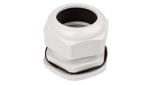 Dławnica kablowa poliamidowa M63 IP68 DP-EN 63 HM szara E03DK-01040100801
