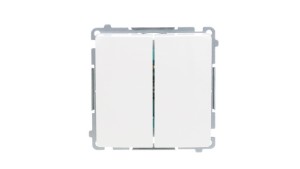 Simon Basic Łącznik świecznikowy, szybkozłącza, biały BMW5.01/11