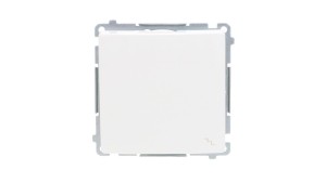 Simon Basic Łącznik schodowy, szybkozłącza, biały BMW6.01/11