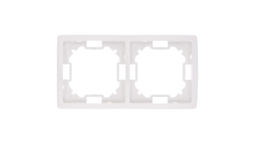 Simon Basic Standard Ramka podwójna uniwersalna biała BMR2/11