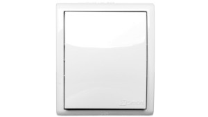 Simon Aquarius Łącznik hermetyczny jednobiegunowy IP54 z podświetleniem biały AQW1L/11