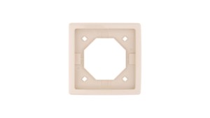Simon Basic Standard Ramka bryzgoszczelna pojedyncza IP44 z uszczelką beżowa BMR1B/12