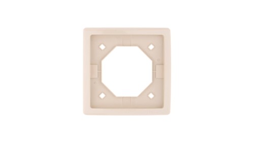 Simon Basic Standard Ramka bryzgoszczelna pojedyncza IP44 z uszczelką beżowa BMR1B/12