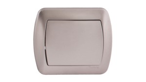 Simon Akord Łącznik jednobiegunowy satyna metalizowana AW1/29