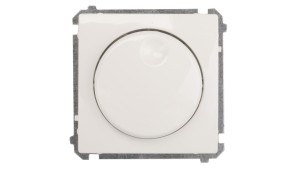 Simon Basic Ściemniacz obrotowy 20-500VA biały BMS9T.01/11