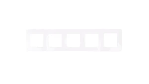 NILOE Ramka pięciokrotna biała pięciokrotna 665005