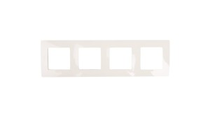 NILOE Ramka poczwórna kremowa 665014