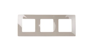 NILOE Ramka potrójna popiel 665033
