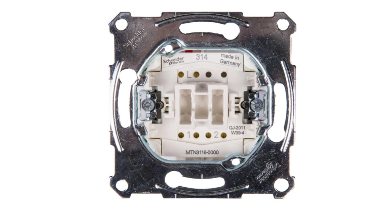 Merten Łącznik schodowy 10A 250V IP20 MTN3116-0000