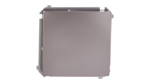 Simon Basic Łącznik jednobiegunowy, szybkozłącza, stal inox BMW1.01/21