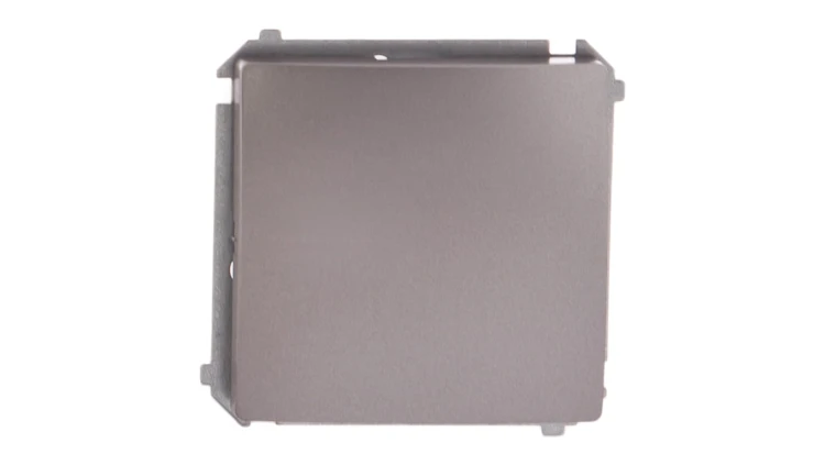 Simon Basic Łącznik jednobiegunowy, szybkozłącza, stal inox BMW1.01/21
