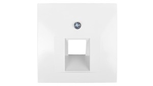 Berker/B.Kwadrat Element centralny gniazda przyłączeniowego 1xUAE kremowy 5314078982