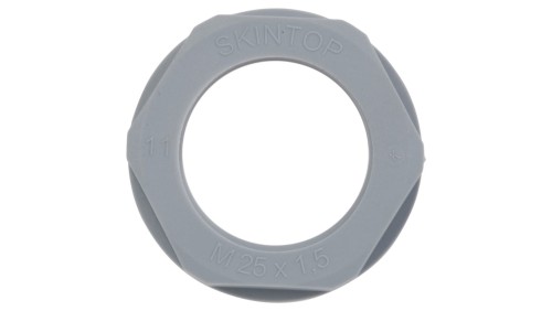 Nakrętka poliamidowa M25 SKINTOP GMP-GL-M 25x1,5 ciemnoszara 53119030 /100szt./