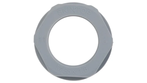 Nakrętka poliamidowa M25 SKINTOP GMP-GL-M 25x1,5 ciemnoszara 53119030 /100szt./