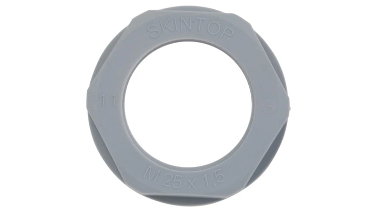 Nakrętka poliamidowa M25 SKINTOP GMP-GL-M 25x1,5 ciemnoszara 53119030 /100szt./
