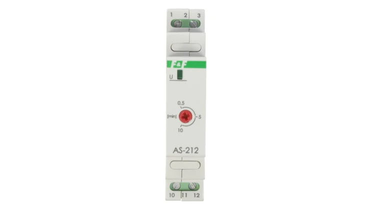 Automat schodowy 16A 0,5-10min 230V AC AS-212