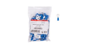 Końcówka oczkowa izolowana 1,5-2,5mm2/M5 EM00225 (100szt.)