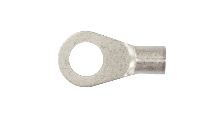 Końcówka oczkowa nieizolowana 10mm2/M8 cynowana KB10F8 (100szt.)