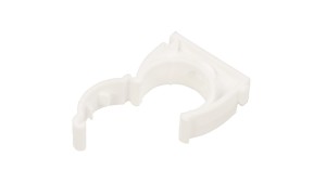 Uchwyt zamknięty do rur gładkich UZ 28 biały 68046 /100szt./