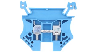 Złączka szynowa 2-przewodowa 4mm2 niebieska EURO 43409BL