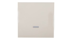 Simon 54 Klawisz pojedynczy do łącznika z podświetleniem kremowy DKW1L/41
