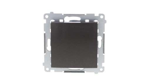 Simon 54 Łącznik jednobiegunowy, szybkozłącza, antracyt DW1.01/48