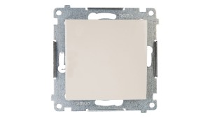 Simon 54 Łącznik jednobiegunowy kremowy DW1A.01/41