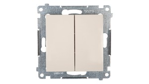 Simon 54 Łącznik świecznikowy kremowy DW5A.01/41