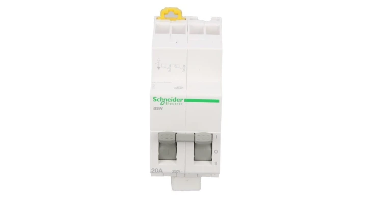 Przełącznik modułowy I-0-II 2P 20A iSSW A9E18074