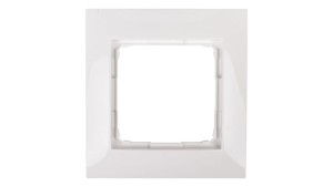 Simon 54 Premium Ramka pojedyncza biała /do karton-gips/ DRK1/11