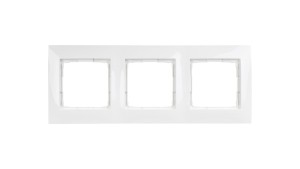 Simon 54 Premium Ramka potrójna biała DR3/11