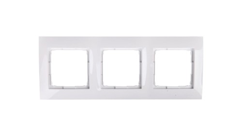 Simon 54 Premium Ramka potrójna biała /do karton-gips/ DRK3/11