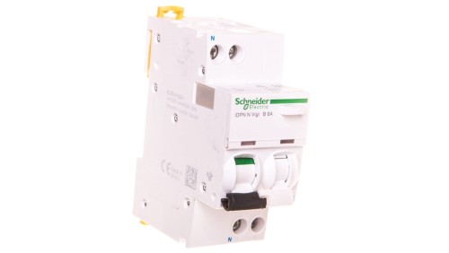 Wyłącznik różnicowo-nadprądowy 2P 6A B 0,03A typ AC iDPN N VIGI A9D55606