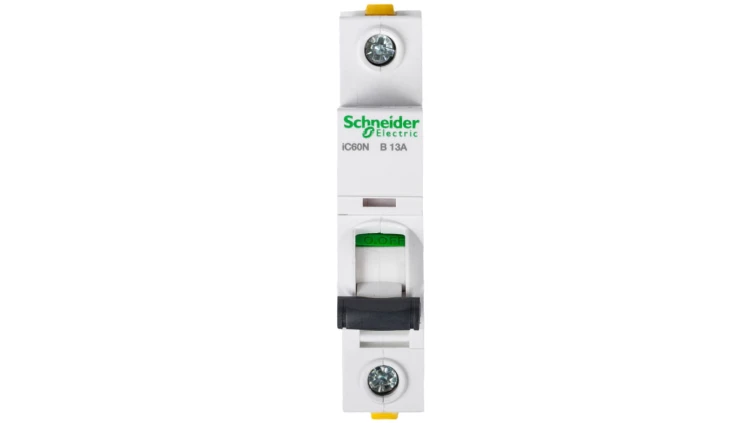 Wyłącznik nadprądowy 1P B 13A 6kA AC iC60N-B13 A9F03113