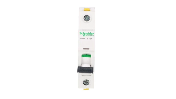 Wyłącznik nadprądowy 1P B 16A 6kA AC iC60N-B16 A9F03116