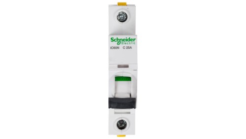 Wyłącznik nadprądowy 1P C 25A 6kA AC iC60N-C25 A9F04125