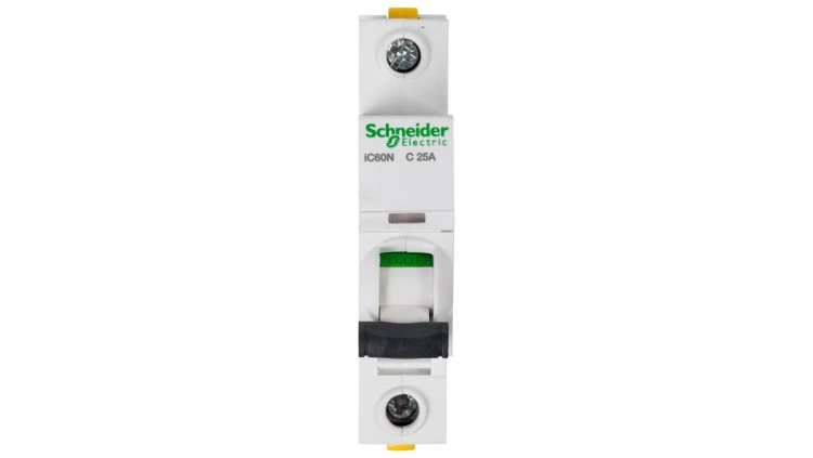 Wyłącznik nadprądowy 1P C 25A 6kA AC iC60N-C25 A9F04125