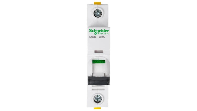 Wyłącznik nadprądowy 1P C 2A 6kA AC iC60N-C2 A9F04102