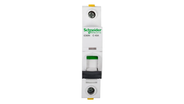 Wyłącznik nadprądowy 1P C 40A 6kA AC iC60N-C40 A9F04140
