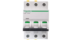 Wyłącznik nadprądowy 3P B 20A 6kA AC iC60N-B20-3 A9F03320