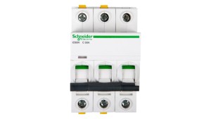 Wyłącznik nadprądowy 3P C 50A 6kA AC iC60N-C50-3 A9F04350