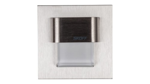 Oprawa przyschodowa TANGO mini LED Light 10 V DC 0,4 W IP 20 3000 K szlif Inox