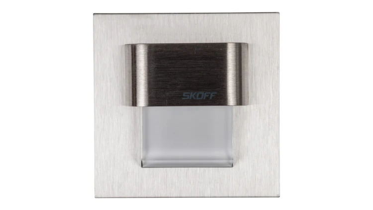 Oprawa przyschodowa TANGO mini LED Light 10 V DC 0,4 W IP 20 3000 K szlif Inox