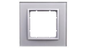 B.7 Ramka pojedyncza szklana aluminiowa 10116414
