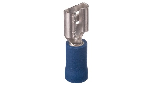 Gniazdo konektorowe izolowane 1,5-2,5mm2 6,3/0,8 PVC GKI2,5/6,3/0,8 /100szt./