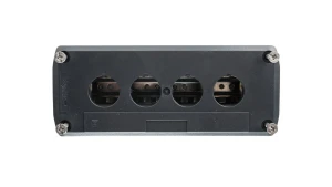 Obudowa kasety 4-otworowa 22mm szara IP65 XALD04