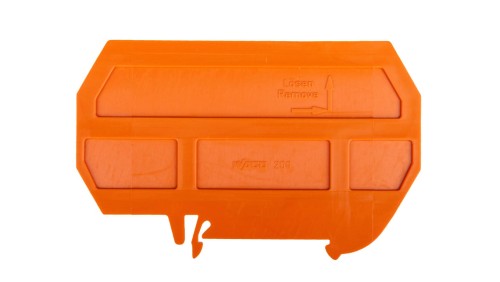 Ścianka separująca pomarańczowa szerokość 90mm 209-190 /25szt./