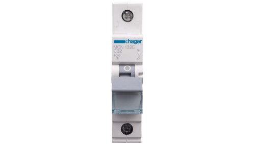 Wyłącznik nadprądowy 1P C 32A 6kA AC MCN132E