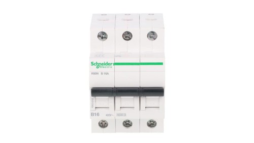 Wyłącznik nadprądowy 3P B 16A 6kA AC K60N A9K01316
